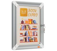 Nobo Premium Plus vitrine d'affichage A4 verrouillable anti-reflet