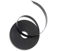 Nobo Ruban Autocollant Magnétique, 10 mm x 10 m, Noir, 1901053