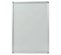 NOBO Porte-affiche mural Premium Plus 700 x 1000 mm Cadre clipsable aluminium Argenté