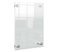 Nobo Porte-affiche mural A5 Premium Plus acrylique transparent sans cadre portrait/paysage 1915592