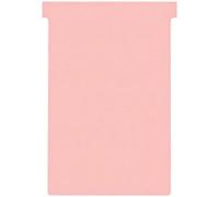 Nobo T-Card Planning Cards, Pink, Size 4, Pack Of 100 Planning Card Re-Fills, Of