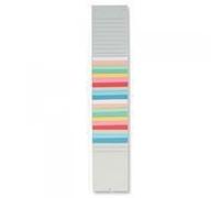 Nobo T-Card Planning Panels (T-Card Size 4, Number of Slots 54) 54 Slots