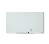 Nobo Tableau blanc Diamond - L.99 x H.56 cm - Magnétique - Verre Trempé