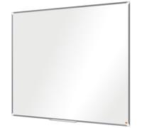 Nobo Tableau blanc émaillé Premium Plus - L.150 x H.120 cm - Magnétique - Cadre Aluminium