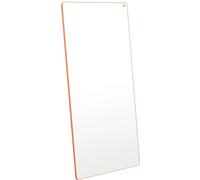 Nobo - Tableau Blanc Magnétique Portable en Acier, 1800 x 900 mm, Cadre Orange, Recto / Verso, Léger, Système Move & Meet, 1915565