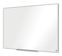 Nobo Tableau blanc laqué Nano Clean - Surface magnétique - Cadre Aluminium - L.90 x H.60 cm