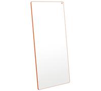 Nobo - Tableau Blanc Magnétique Portable en Acier, 1800 x 900 mm, Cadre Orange, Recto / Verso, Léger, Système Move & Meet, 1915565