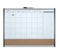 Nobo Magnetic Whiteboard Planner 58x43 Cm Clair