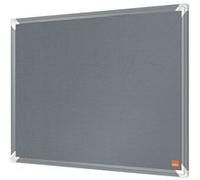 Nobo Tableau d'affichage en feutre Premium Plus 60x45 cm Gris Gris G
