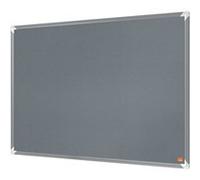 Nobo Tableau d'affichage en feutre Premium Plus 90x60 cm Gris Gris G