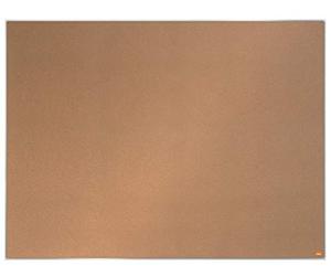 Nobo Tableau d'Affichage Liège, 1200 x 900 mm, Bords Fins, Surface Auto-Régénératrice, Système de Fixation InvisaMount, Impression Pro, Brun Clair, 1915231