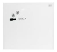 Nobo Tableau Magnétique Blanc En Verre Diamond 300x300, Conditionnement Retail