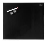 Nobo Tableau Magnétique Noir En Verre Diamond 450x450, Conditionnement Retail