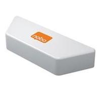 Nobo Effaceur Magnétique pour Tableau Blanc, Surfaces Effaçables à Sec, Qualité Supérieure, 1905325, Blanc