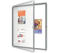 nobo Vitrine d'affichage argentée 12x DIN A4