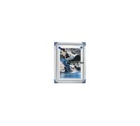 NOBO vitrine, extra plat, fond métal, 4 x format A4