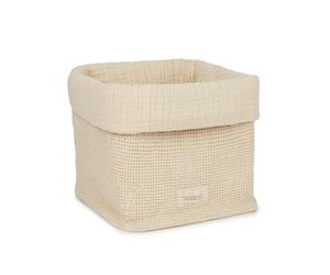 Nobodinoz - Panier en coton lavé Wabi-Sabi - Ginger