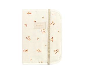 Nobodinoz - Protège-carnet de santé Poema Opera Yellow lily