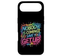 Nobody is Coming to Save You Get Up Self-Motivation - Coque pour iPhone Air