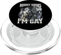 Nobody Knows I'm Gay PopSockets PopGrip pour MagSafe