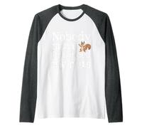 Nobody Move I Dropped My Nuts Food Puns - Manche Raglan