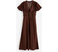 Nobody's Child Nobodys Child Brown Ottillie Polka Dot Midi Dress Brown 10