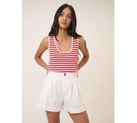 Nobody's Child Nobodys Child Cream Albie Denim Shorts Cream EU 46 (UK 18)