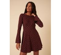 Nobody's Child Nobodys Child Red Long Sleeve Tate Mini Dress Red 16