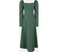 Nobodys Child Women's Abby Midi A-Line Dress Vert 10 (S) Female