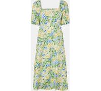 Nobodys Child Women's Henri Midi A-Line Dress Vert 10 (S) Female