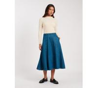 Nobodys Child Women's Midi Skirt Bleu 14 (L) Female
