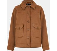 Nobodys Child Women's Talina Pocket Sherpa Relaxed Fit Jacket Neutre 10 (S) Female