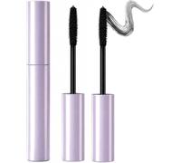 Noboraa Mascara Pour Cils Mature, Noboraa Mascara Essence Tubing，2PC | Mascara Yeux Sensible Waterproof, Créez Des Cils épais Et Longs Sans Paquets, Steel Tube Wand, Natural & Smudge-Proof