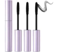 Noboraa Mascara Pour Cils Mature, Noboraa Mascara Essence Tubing，3PC | Mascara Yeux Sensible Waterproof, Créez Des Cils épais Et Longs Sans Paquets, Steel Tube Wand, Natural & Smudge-Proof