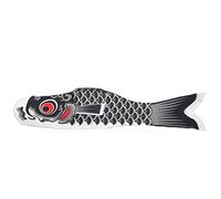 Nobori Carpe Chaussettes à vent Koinobori 70 cm Drapeau de poisson coloré Décoration murale Moulins à vent pour le jardin