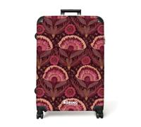 NoBoringSuitcases.com® Valise Grande Taille 77x51.5x28 cm 4 Roues Bagages Trolley Vacances Large Suitcase Travel Légère Grandes Valises Soute Avion Antique - Fleurs - Coloré