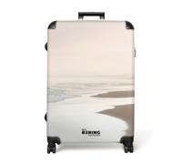 NoBoringSuitcases.com® Valise Grande Taille 77x51.5x28 cm Grandes Valises Soute Avion XXL Rigide Solide Voyage Roulette Bagage Légère Travel Bags Ligne - Côtière - Plage - Océan