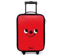 NoBoringSuitcases.com® x Henry Valise Enfant Compacte 48x31x19 cm Ultra Légère Bagages À roulettes LED pour Enfants Petite Voyage Bagage Bebe - Garçon - Rouge - Aspirateur