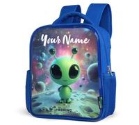 NoBoringSuitcases© Sac À Dos Enfant 8L Sac Cours Lycee Bleu Cartable Scolaire Garçon École Primaire Sacs À Dos School Backpack L'espace Univers Petit Léger Colorés Maternelle