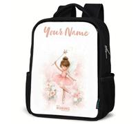 NoBoringSuitcases© Sac À Dos Enfant 8L School Backpack Noir Sac À Dos Scolaire Collège Petit Sac A Dos Maternelle Sac Cours Lycee Sac De Livre Magie Colorés Petit Léger École Primaire