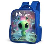 NoBoringSuitcases© Sac À Dos Enfant Sac Cours Lycee Bleu Cartable Scolaire | 8L - Garçon École Primaire Sacs À Dos School Backpack L'espace Univers Petit Léger Colorés Maternelle