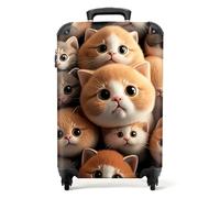 NoBoringSuitcases© Valise Cabine pour Enfant, Bagages Petite Roulette,