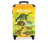 NoBoringSuitcases© Valise Enfant Garcon, Valise Cabine Jaune, Bagages