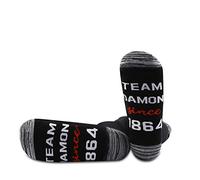 NOBRANDS PYOUL Paire de chaussettes pour fans de vampire Salvatore/Damon/Stefan depuis 1864, Damon 1 paire, M