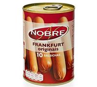 Nobre - Saucisses 350G Net/200G Net Egouté