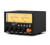 Nobsound D5 VU Meter Amplificateur sélecteur boîte de commutation 4 voies Vintage Commutateur Splitter Audio Visualisateur HiFi 5 bandes EQ Préampli Égaliseur pour téléphones, tablettes ou lecteurs