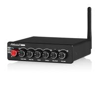 Nobsound NS-14G Bluetooth 5.0 HiFi Stéréo 200W 2.1 Channel Subwoofer Power Amplifier Audio Amplifier Treble Bass Control Home Speaker Car Audio with Power Supply Digital Amplificateur