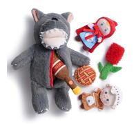Nocciola Jouet couineur en peluche 6 en 1 pour chien - Puzzle interactif froissé pour les garder occupés - Jouets en peluche pour l'ennui de petite et moyenne taille