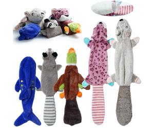 Nocciola Jouets pour Chien sans Rembourrage - 2 en 1, Peut contenir des Bouteilles d'eau, Jouets couineurs pour Chiens de Petite et Grande Taille