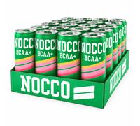 NOCCO Boisson gazeuse enrichie en BCAA Peachy Mango Pack 24x33cl